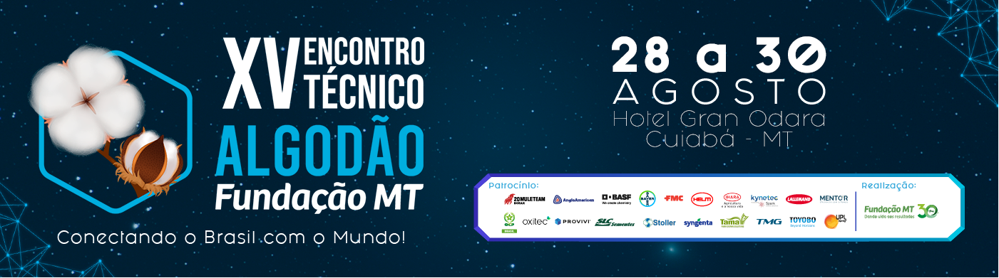 banner-XV Encontro Técnico Algodão