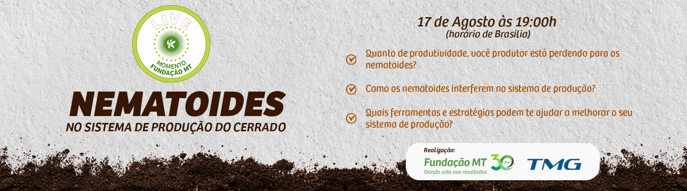 banner-Live Nematoides no sistema de produção soja/algodão